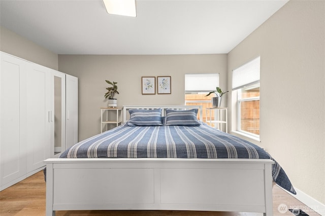 5116 N 40th St, Tacoma, WA 98407 - bedroom with light wood-style floors