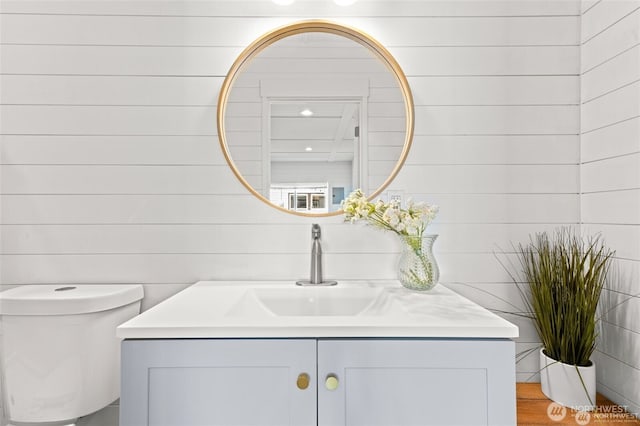 5116 N 40th St, Tacoma, WA 98407 - half bathroom with vanity and toilet