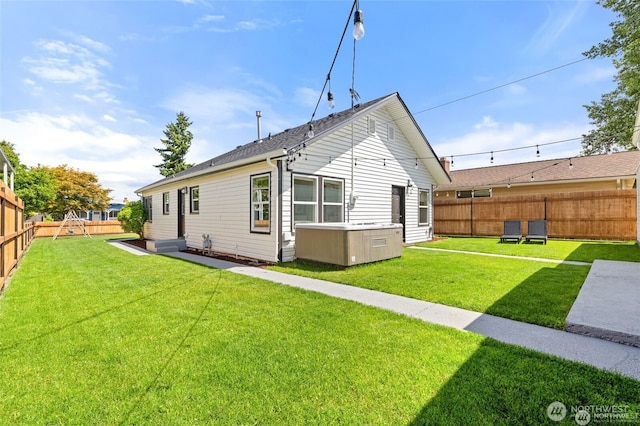 5116 N 40th St, Tacoma, WA 98407 - rear view of property with a fenced backyard