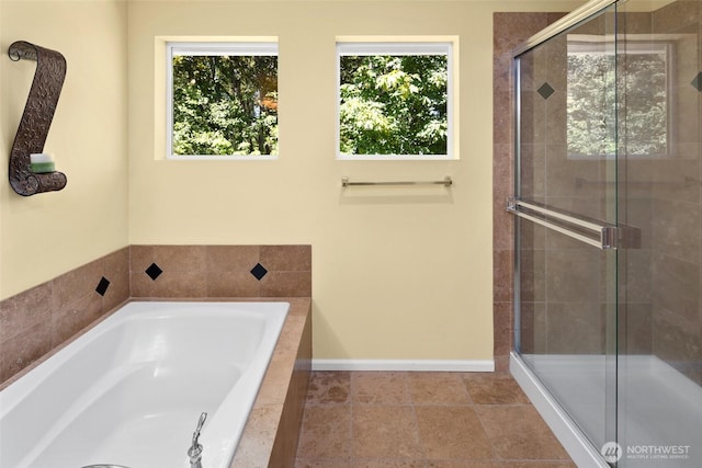 21609 46th Pl S Unit 95, Kent, WA 98032 - full bath featuring a bath and a stall shower