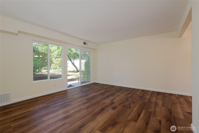 5029 84th St SW Unit 301, Mukilteo, WA 98275 - empty room with dark wood-type flooring