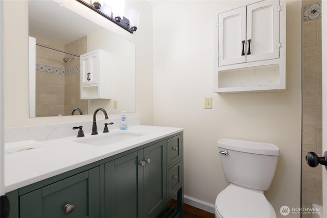 5029 84th St SW Unit 301, Mukilteo, WA 98275 - bathroom with vanity and a shower