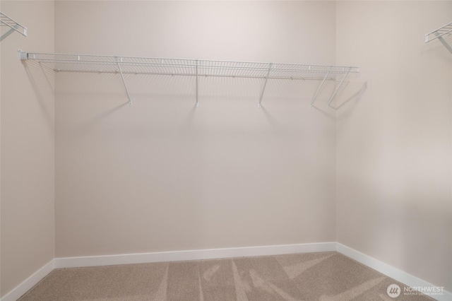 128 N Trail Rd, Sedro Woolley, WA 98284 - walk in closet featuring light carpet