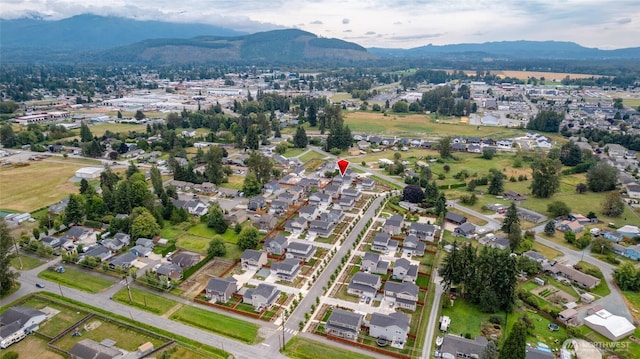 128 N Trail Rd, Sedro Woolley, WA 98284 - view of property location featuring mountains and nearby suburban area