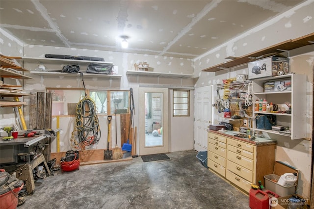 604 Ocean Shores Blvd SW, Ocean Shores, WA 98569 - miscellaneous room with concrete flooring