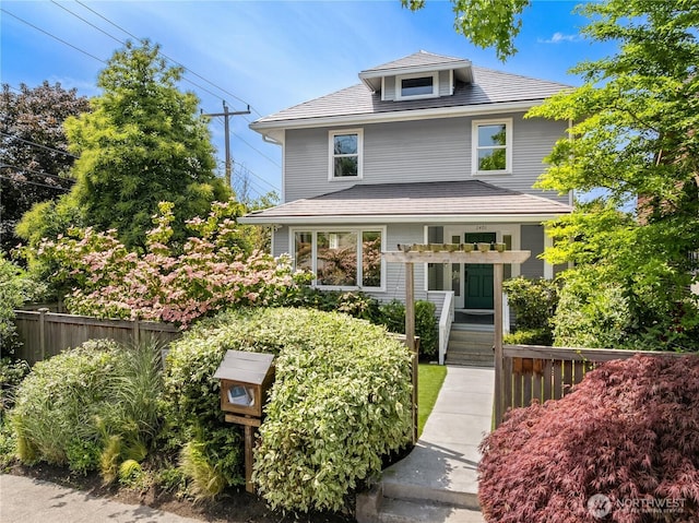 2401 10th Ave W, Seattle, WA 98119 - traditional style home featuring a pergola