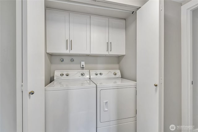 2100 3rd Ave Unit 2606, Seattle, WA 98121 - washroom featuring cabinet space and washing machine and dryer