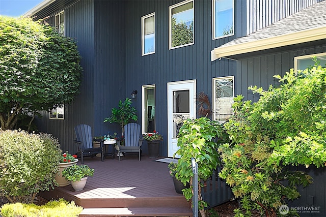 212 Tala Shore Dr, Port Ludlow, WA 98365 - view of wooden terrace