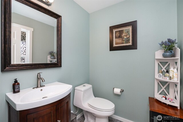 1228 81st Dr SE, Lake Stevens, WA 98258 - bathroom with vanity and toilet