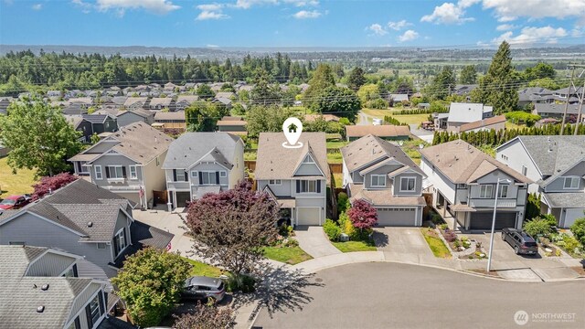 1228 81st Dr SE, Lake Stevens, WA 98258 - aerial perspective of suburban area