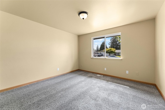 1875 Florence St, Enumclaw, WA 98022 - carpeted spare room featuring baseboards