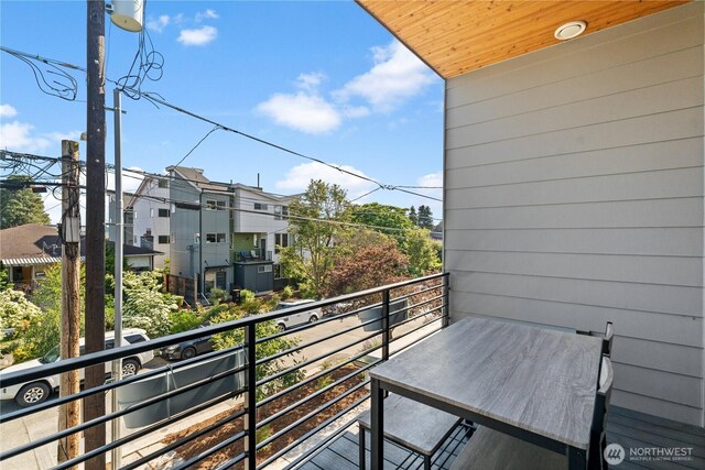 1734 NW 62nd St Unit A, Seattle, WA 98107 - view of balcony