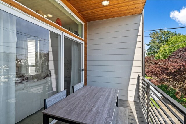 1734 NW 62nd St Unit A, Seattle, WA 98107 - view of balcony