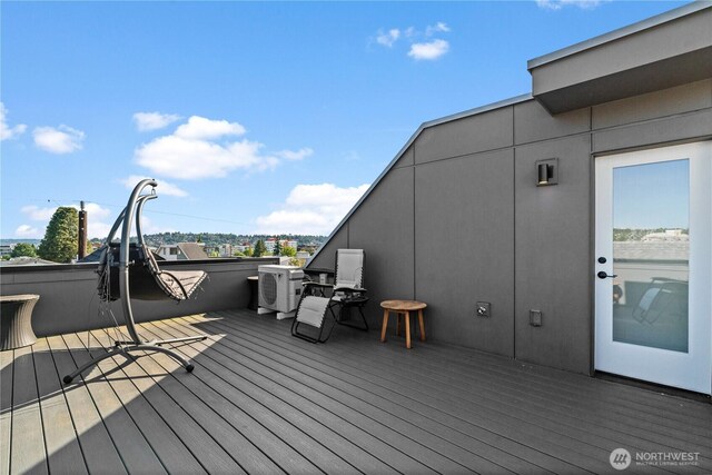 1734 NW 62nd St Unit A, Seattle, WA 98107 - view of deck