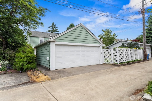 4116 N 39th St, Tacoma, WA 98407 - view of detached garage