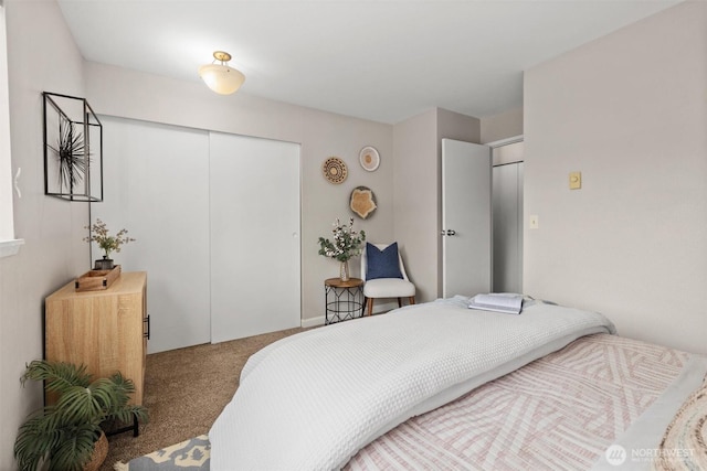 5300 Harbour Pointe Blvd Unit 311B, Mukilteo, WA 98275 - bedroom with carpet and a closet