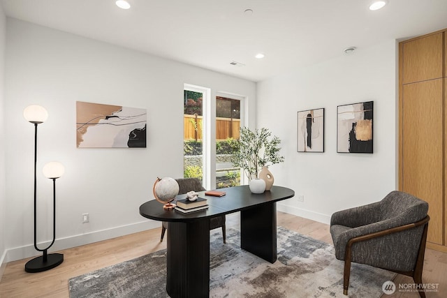 3983 162nd Pl SE, Bellevue, WA 98006 - office space featuring light wood-style floors and recessed lighting