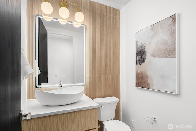 3983 162nd Pl SE, Bellevue, WA 98006 - half bathroom with vanity and toilet