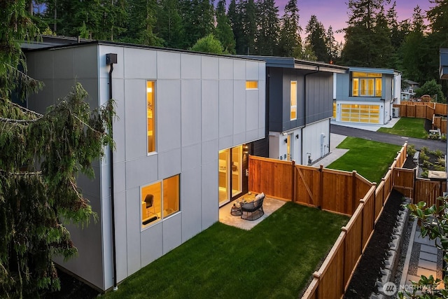 3983 162nd Pl SE, Bellevue, WA 98006 - rear view of house featuring board and batten siding