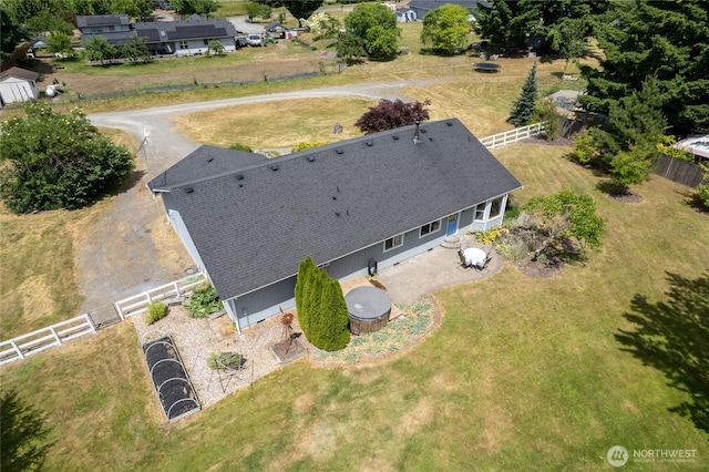 16325 Tareyton Ln SE, Yelm, WA 98597 - view from above of property