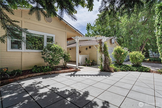 87 N Mary Ave, East Wenatchee, WA 98802 - view of patio with a pergola
