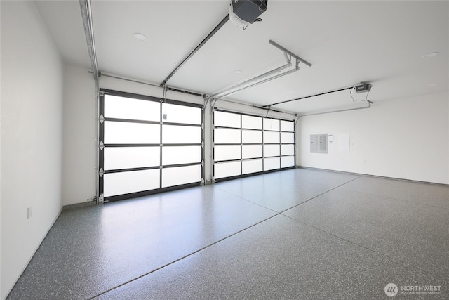 10204NE 43rd St, Kirkland, WA 98033 - garage featuring a garage door opener and electric panel