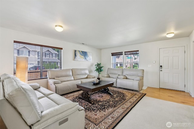 29709 217th Pl SE, Kent, WA 98042 - living room with light wood-style flooring