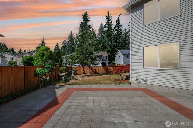 29709 217th Pl SE, Kent, WA 98042 - fenced backyard featuring a patio and a residential view