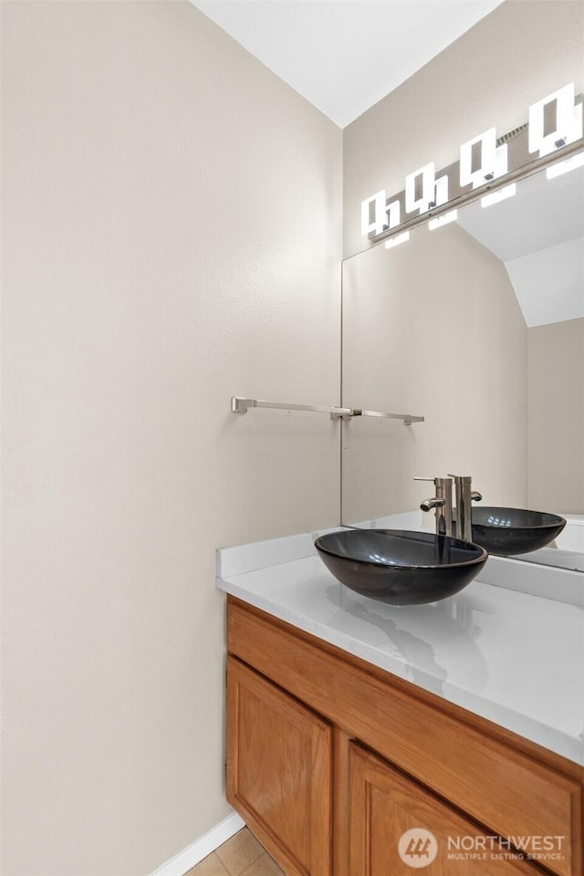 26822 27th Ave S, Kent, WA 98032 - bathroom featuring vanity and tile patterned flooring
