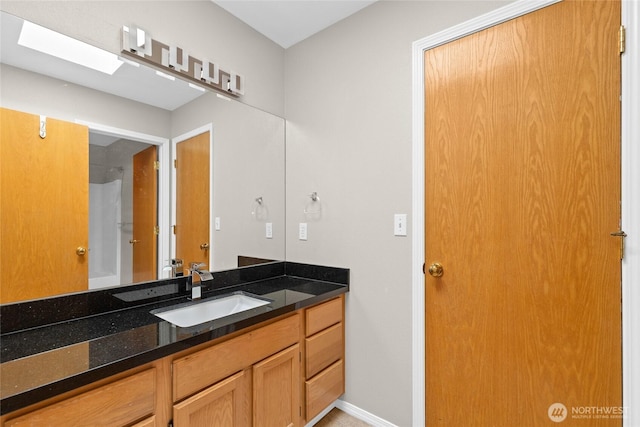 26822 27th Ave S, Kent, WA 98032 - bathroom featuring vanity and baseboards