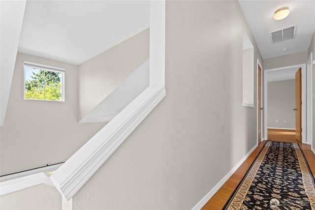 26822 27th Ave S, Kent, WA 98032 - hallway with wood finished floors and baseboards