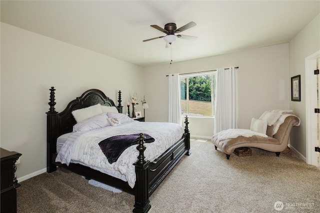 11928 Mayfair Ave SW, Port Orchard, WA 98367 - bedroom with carpet and ceiling fan