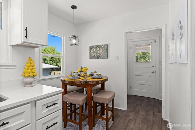 29260 Military Rd S, Federal Way, WA 98003 - dining area with dark wood finished floors and plenty of natural light