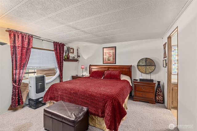 45019 Cougi Dr N, Davenport, WA 99122 - carpeted bedroom featuring a textured ceiling