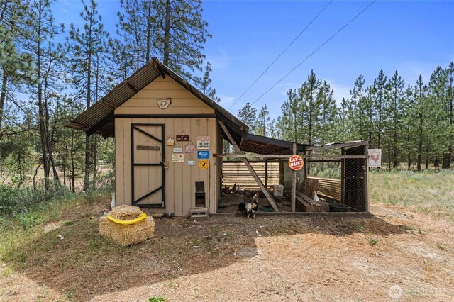 45019 Cougi Dr N, Davenport, WA 99122 - view of outdoor structure