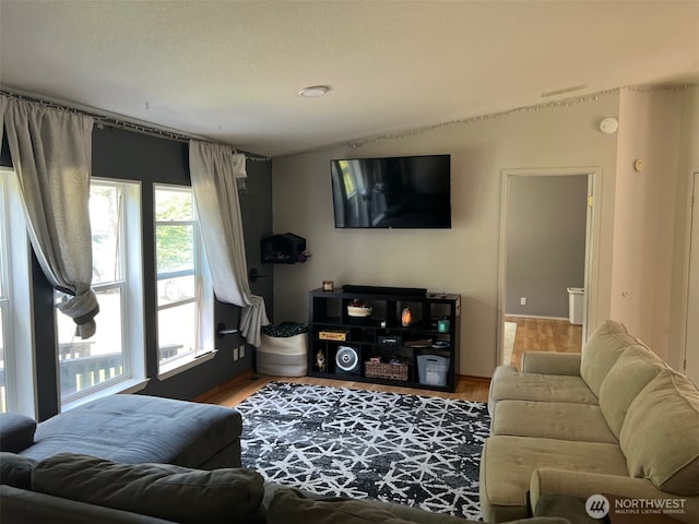 29306 O St, Ocean Park, WA 98640 - living area with wood finished floors