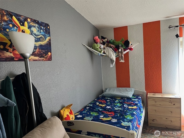29306 O St, Ocean Park, WA 98640 - bedroom with a textured wall and a textured ceiling