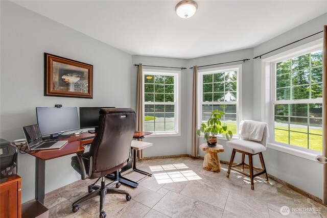 23017 138th Ave E, Graham, WA 98338 - home office featuring healthy amount of natural light