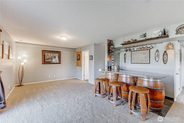 23017 138th Ave E, Graham, WA 98338 - indoor bar featuring carpet floors and baseboards