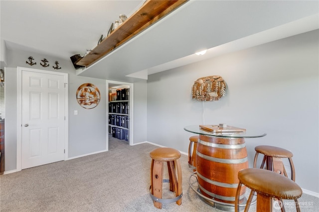 23017 138th Ave E, Graham, WA 98338 - bar area with carpet floors