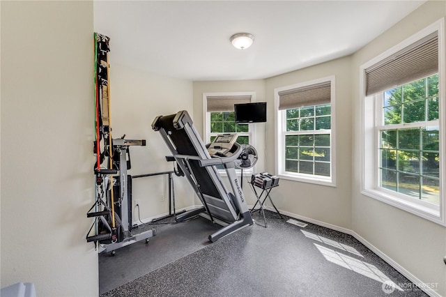 23017 138th Ave E, Graham, WA 98338 - workout area with baseboards