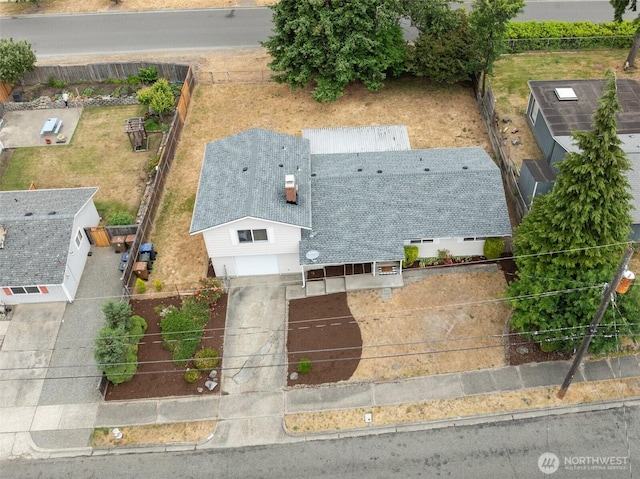 5257 N Dahl Dr, Tacoma, WA 98406 - aerial view of property and surrounding area