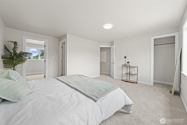 5257 N Dahl Dr, Tacoma, WA 98406 - bedroom with baseboards and light carpet