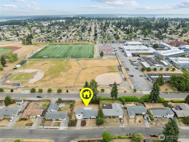 5257 N Dahl Dr, Tacoma, WA 98406 - drone / aerial view