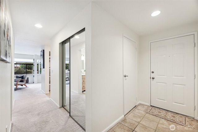 150 Melrose Ave E Unit 105, Seattle, WA 98102 - entrance foyer with recessed lighting and baseboards