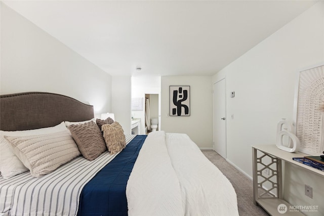 150 Melrose Ave E Unit 105, Seattle, WA 98102 - bedroom featuring light colored carpet and ensuite bath