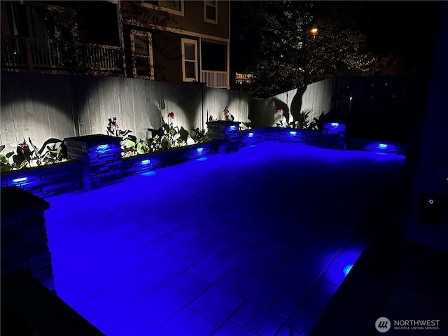 2015 79th St SE, Everett, WA 98203 - view of pool at night