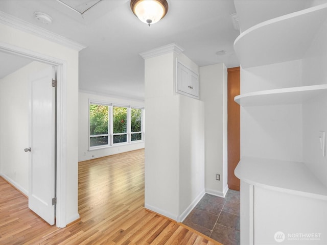 14324 Wayne Pl N, Seattle, WA 98133 - hall featuring baseboards and light wood-type flooring