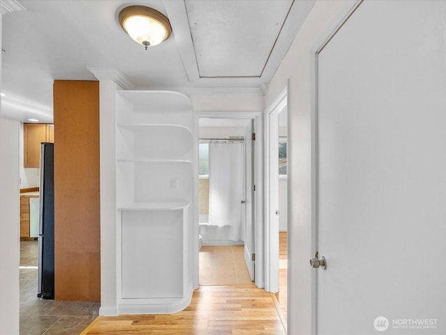 14324 Wayne Pl N, Seattle, WA 98133 - hallway with light wood finished floors