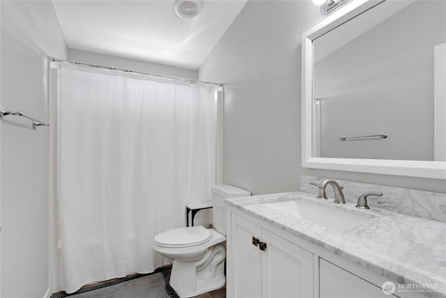 20301 69th St E, Bonney Lake, WA 98391 - bathroom with vanity and a shower with curtain